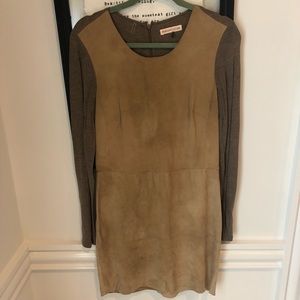Rebecca Taylor Goat Suede Dress